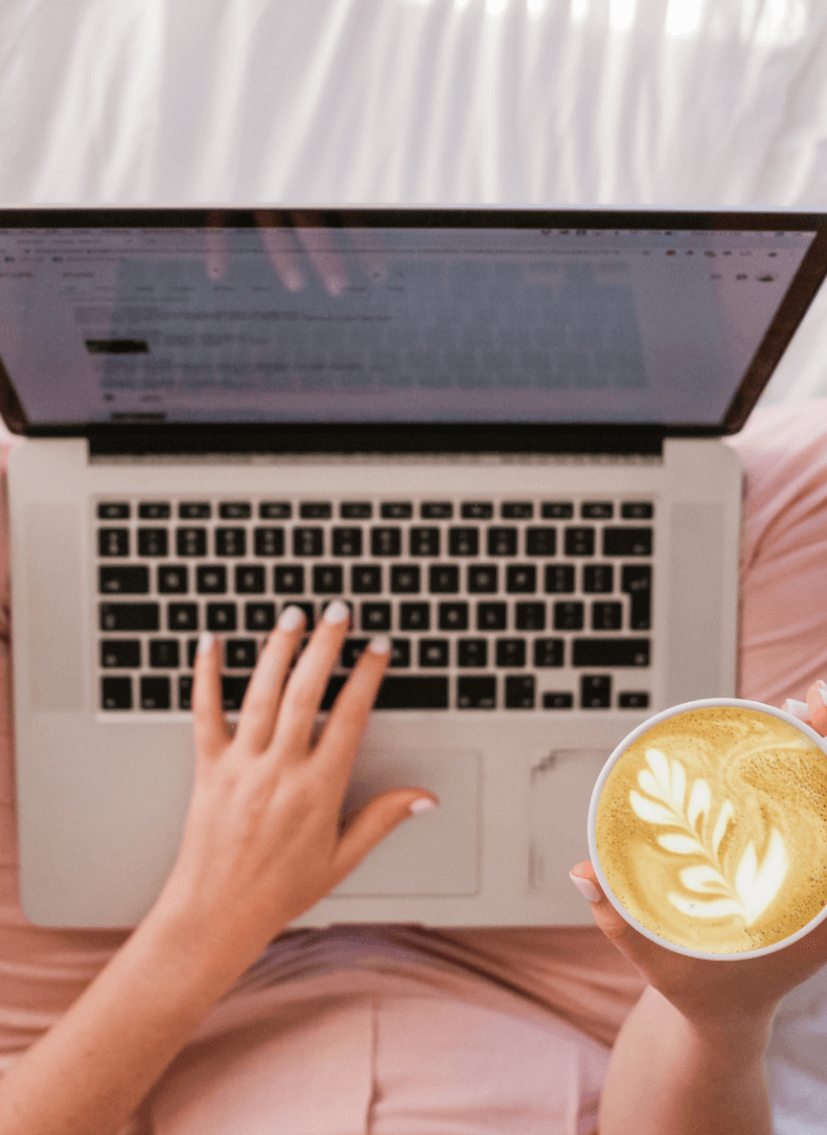 Woman on laptop